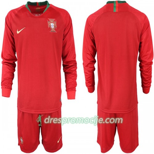 Portugal Dres Dječji Domaći Svjetsko prvenstvo 2018 Dugim Rukavima Portugal Dres Dječji Domaći Svjetsko prvenstvo 2018 Dugim Rukavima